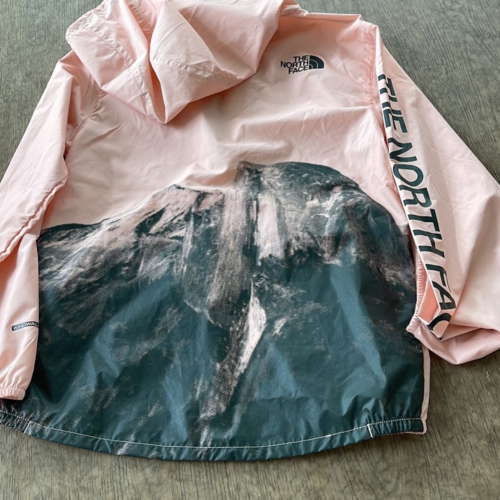 The North  Face kids wind wall jacket size 11 - Picture 6 of 8